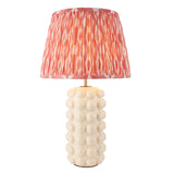 Bobble & Ikat 35cm Coral pink shade