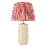 Bobble & Ikat 35cm Coral pink shade