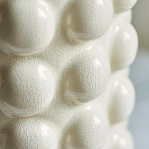 Bobble & Ivy 35cm Vintage white shade - Comet Lighting