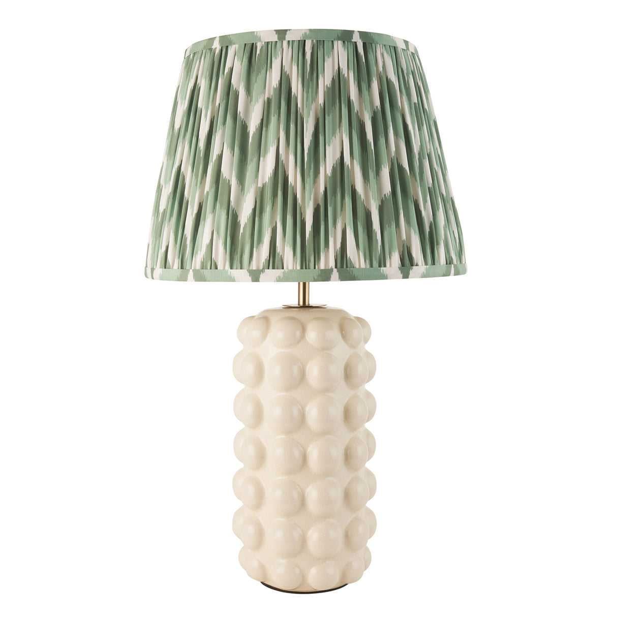 Bobble & Zigzag 35cm Cotswold green shade