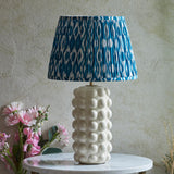 Bobble & Ikat 35cm Marlin blue shade