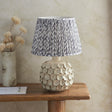 Borello & Leaf 35cm Pearl grey shade - Comet Lighting