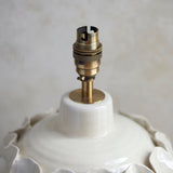 Borello & Ivy 35cm Vintage white shade - Comet Lighting