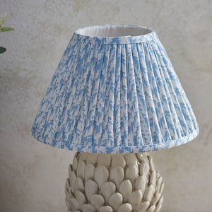 Layered Leaf & Leaf 30cm Shell bay blue shade - Comet Lighting