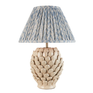 Layered Leaf & Leaf 30cm Shell bay blue shade - Comet Lighting