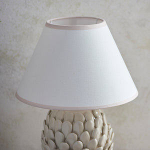 Layered Leaf & Ivy 30cm Vintage white shade - Comet Lighting