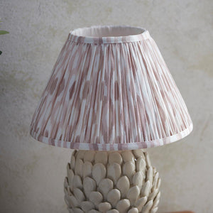 Layered Leaf & Ikat 30cm Neutral shade - Comet Lighting