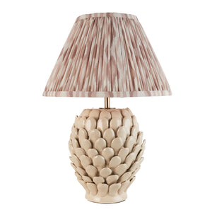Layered Leaf & Ikat 30cm Neutral shade - Comet Lighting