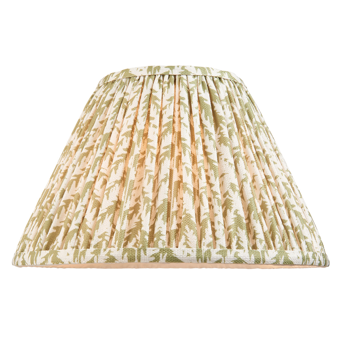 Ceramic Table Light Layered Leaf & Leaf 30cm Herb garden green shade