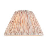 Ceramic Table Light Layered Leaf & Ikat 30cm Neutral shade