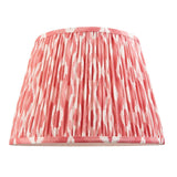 Layered Leaf & Ikat 35cm Coral pink shade