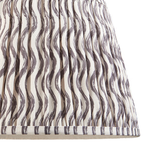 Layered Leaf & Ripple 35cm Pearl grey shade - Comet Lighting
