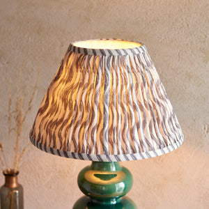 Monroe & Ripple 30cm Pearl grey shade - Comet Lighting