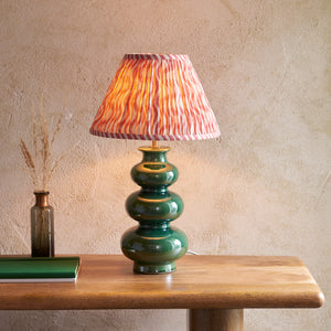 Monroe & Ripple 30cm Coral pink shade - Comet Lighting
