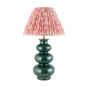 Monroe & Ripple 30cm Coral pink shade - Comet Lighting