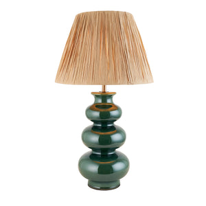 Monroe & Raffia 30cm Natural raffia shade - Comet Lighting
