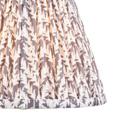 Squash & Leaf 25cm Pearl grey shade - Comet Lighting