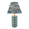 Squash & Ripple 25cm Marlin blue shade - Comet Lighting