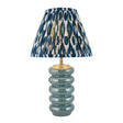 Squash & Ikat 25cm Marlin blue shade - Comet Lighting