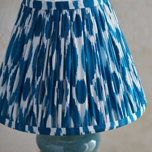 Squash & Ikat 25cm Marlin blue shade - Comet Lighting
