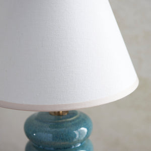 Squash & Ivy 25cm Vintage white shade - Comet Lighting