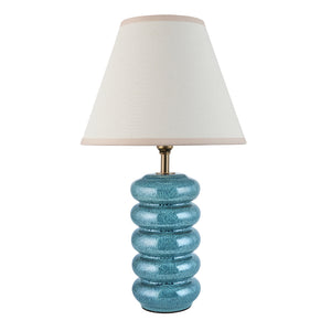 Squash & Ivy 25cm Vintage white shade - Comet Lighting