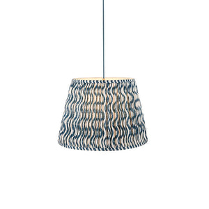 Eltham & Ripple 40cm Marlin blue shade - Comet Lighting