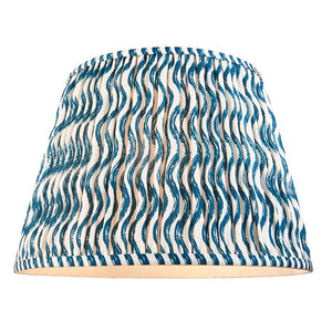 Eltham & Ripple 40cm Marlin blue shade Pendant - Comet Lighting