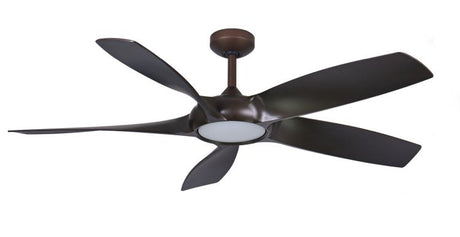 Sirocco 54inch Ceiling Fan with Light Oil Rubbed Bronze