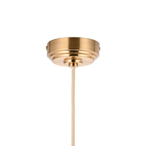 Eltham Cable Set Brushed aged brass plate & natural braided flex
