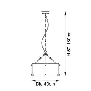 Keller 4lt Pendant