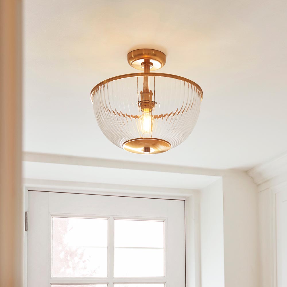 Somerset Uplighter Flush