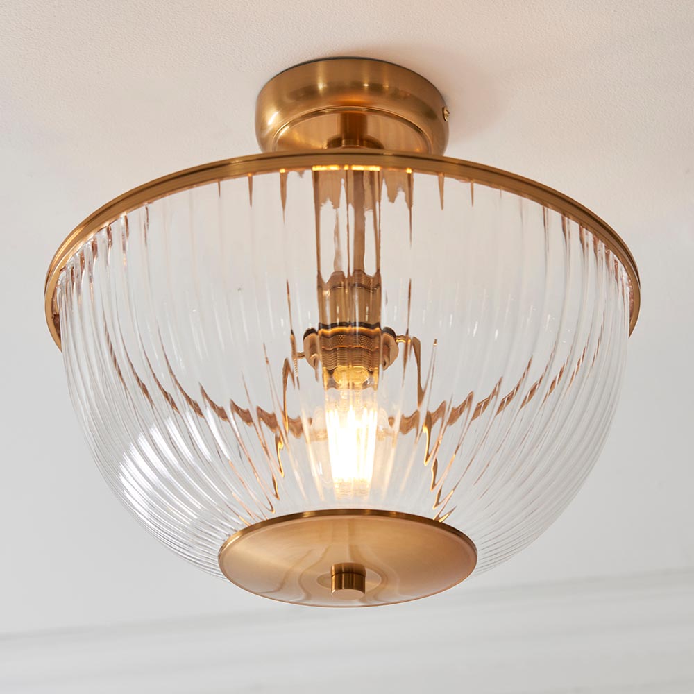 Somerset Uplighter Flush