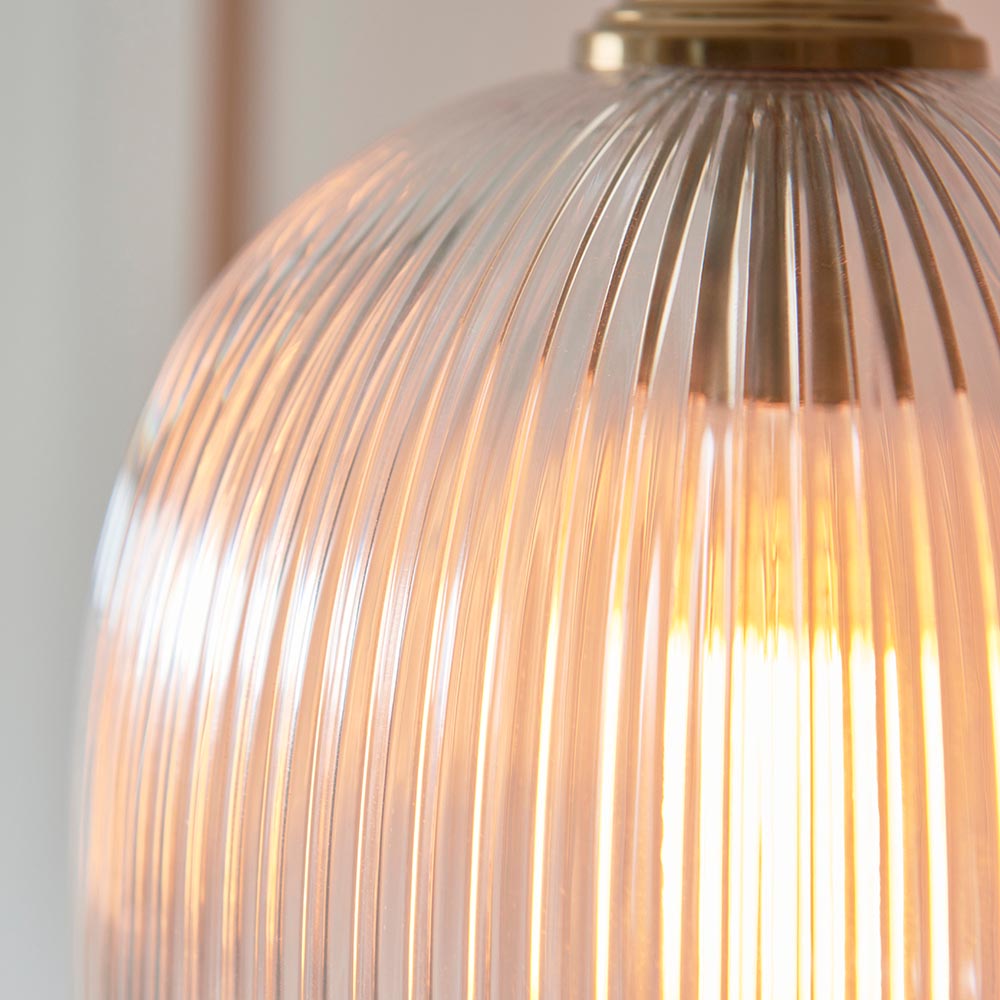 Ashcroft Ribbed Pendant