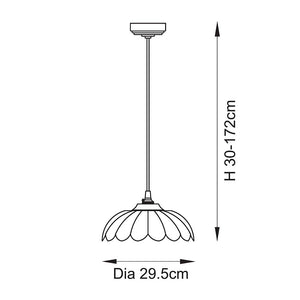 Eltham & Carnation Pendant