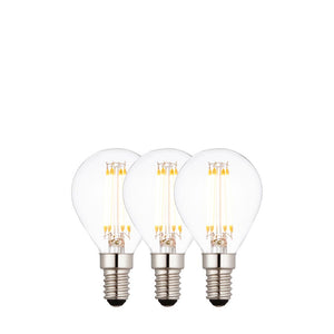 E14 LED Filament Golf - 3 pack