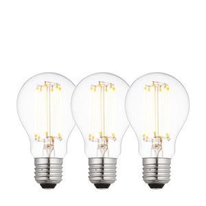 E27 LED Filament GLS - 3 pack
