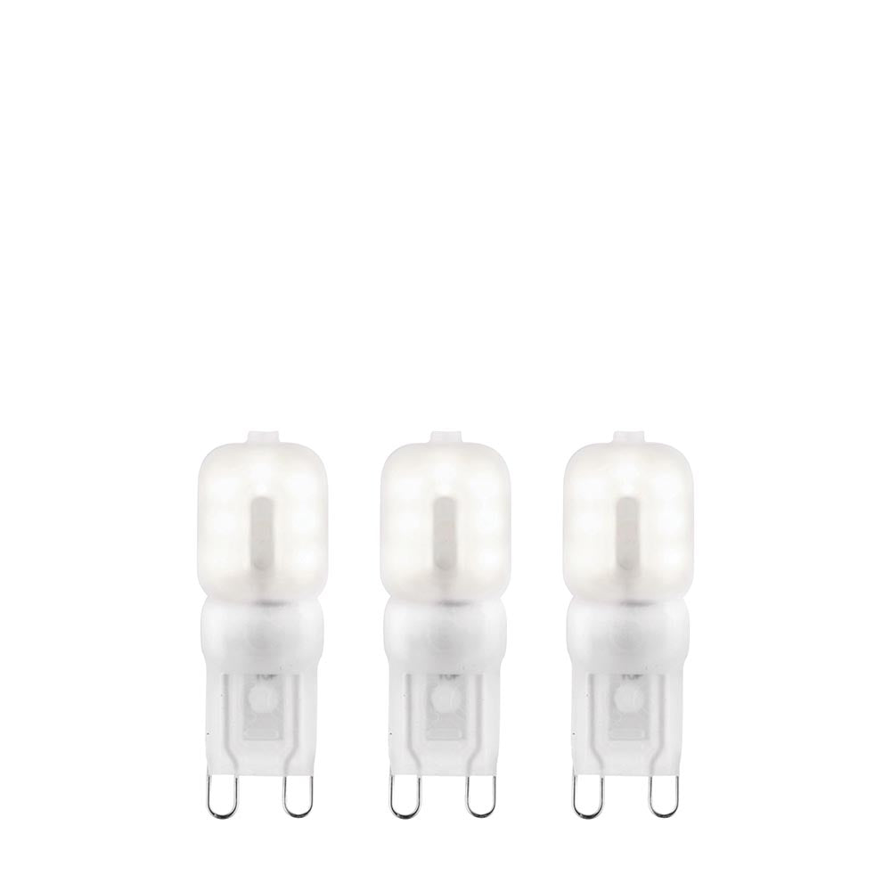 G9 LED Frosted SMD - 3 pack