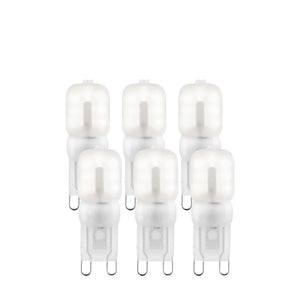 G9 LED Frosted SMD - 6 pack