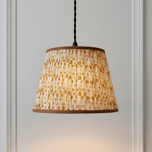 AARTIN 40 CM Sunshine Petals Cotton Lampshade - Straight Empire