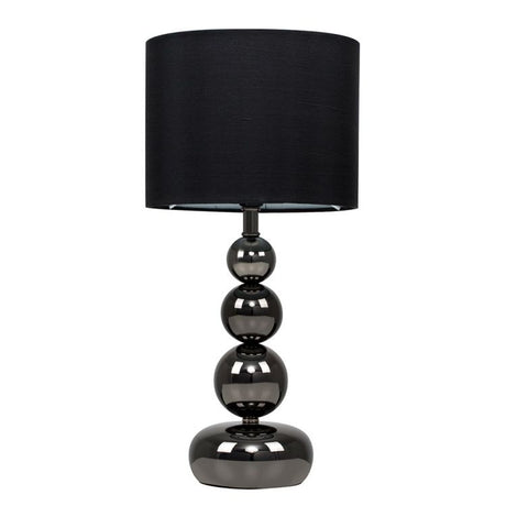 Marissa Black Table Lamp Black Shade