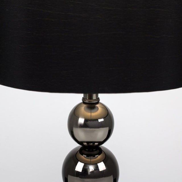 Marissa Black Table Lamp Black Shade
