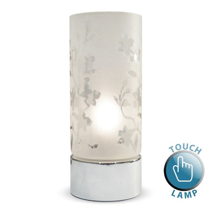 Florette Cylinder Touch Table Lamp