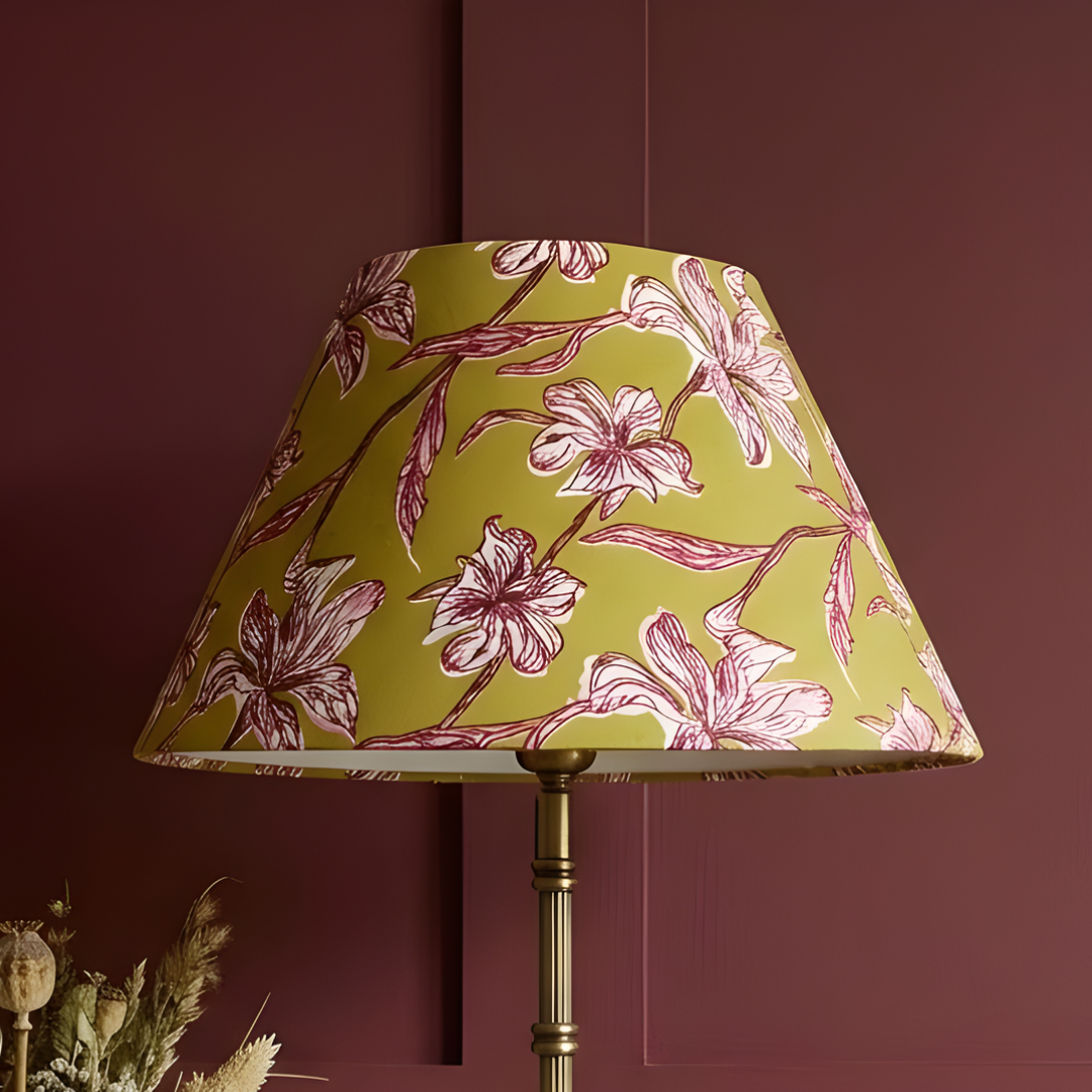 AARTIN 30 CM Honey Petals Cotton Lampshade - Empire ( Shade Only )