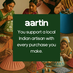 AARTIN EMPIRE GATHERED LAMPSHADE IN GREEN SILK