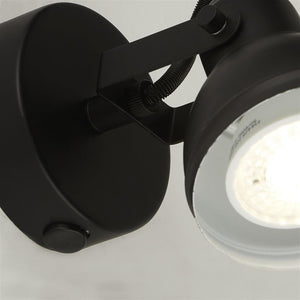 Kennerleigh 1Lt Spotlight - Black - Comet Lighting