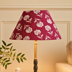 AARTIN 30 CM Cherry Blossom Cotton Lampshade - Empire ( Shade Only )