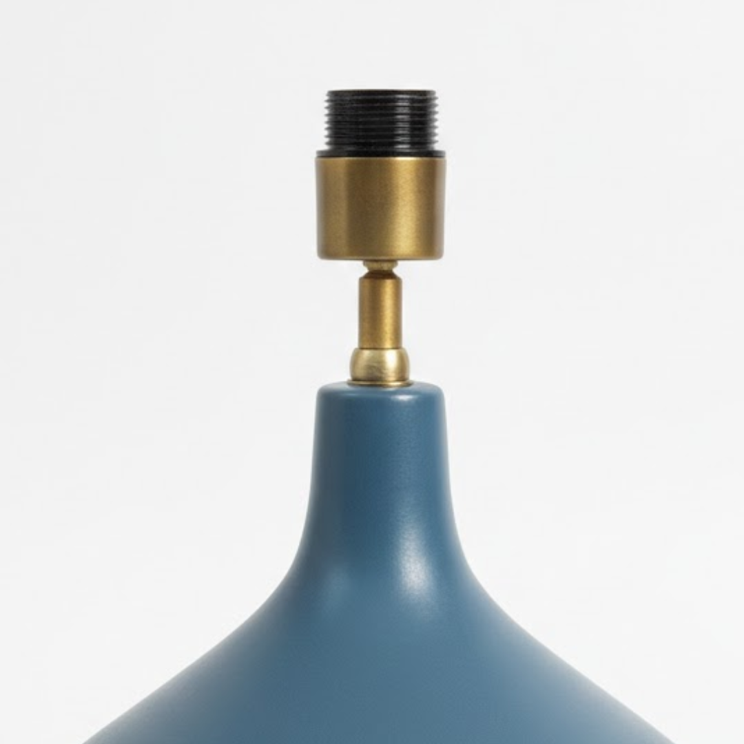 AARTIN Franklin Ceramic Table Lamp - Blue ( Base Only )