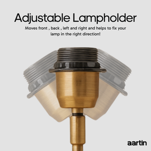 AARTIN PIXIE TABLE LAMP IN ANTIQUE BRASS (BASE ONLY)