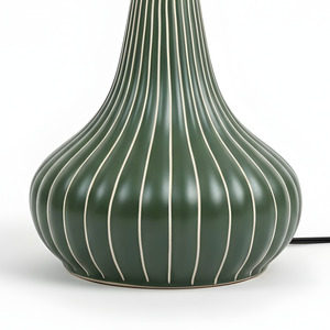 AARTIN Rosie Ceramic Table Lamp - Green ( Base Only )